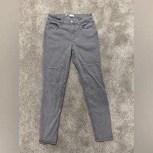 Old Navy High Rise Skinny Gray Jeans
